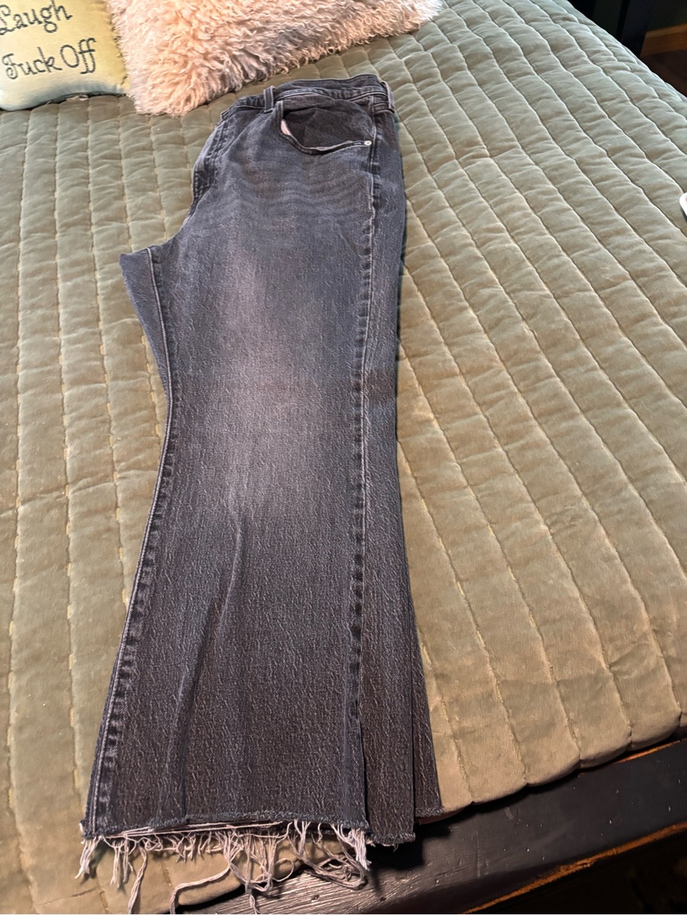 Levi's black denim jeans - Picture 2 of 4